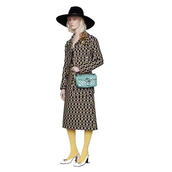 Gucci 446744 GG Marmont Sequin Shoulder Bag - Picture 10 of 10